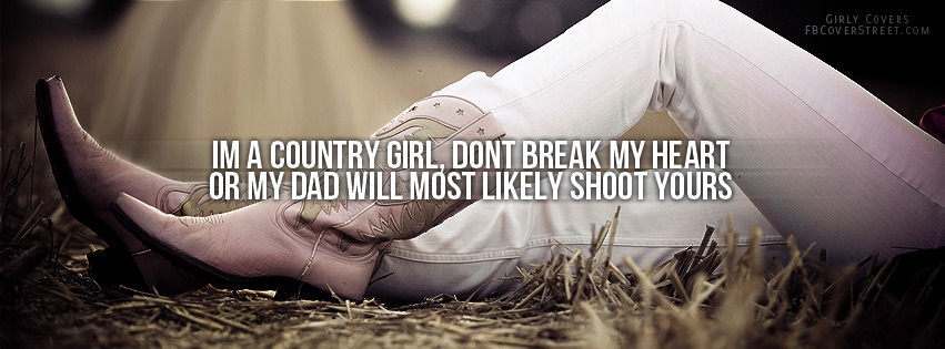 Country Girl Facebook Cover