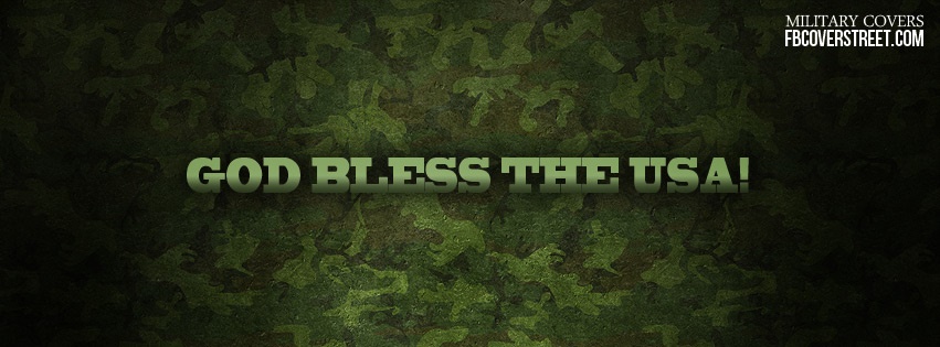 God Bless The USA Facebook cover
