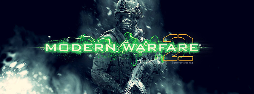 Call of Duty Modern Warfare 2 Facebook cover