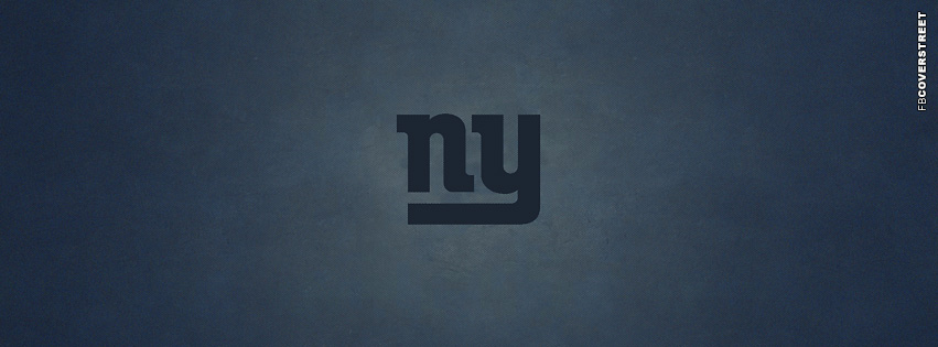 New York Giants World Champions Logo NFL  Facebook Cover