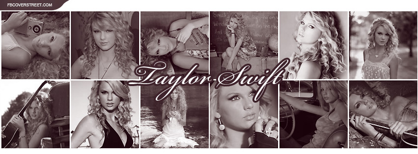 Taylor Swift Collage 2 Facebook cover
