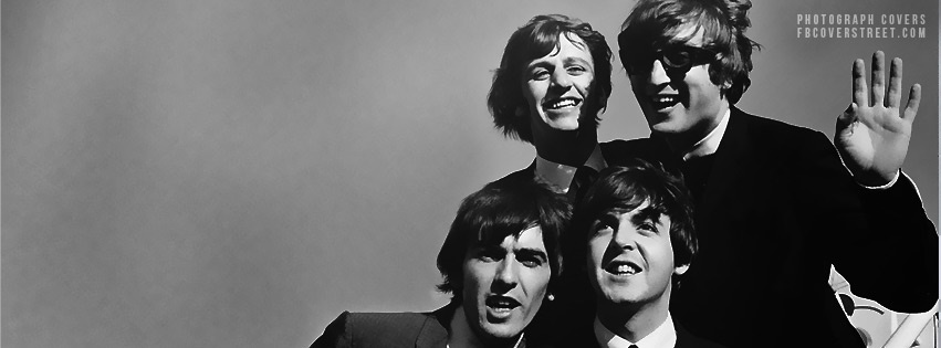 Vintage The Beatles Facebook Cover