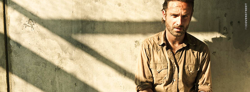 Rick Grimes The Walking Dead Facebook Cover