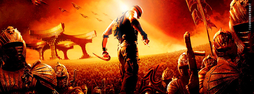 Chroincles of Riddick Army Movie Facebook Cover