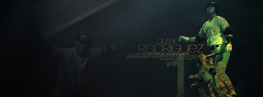 Alex Rodriguez New York Yankees 5 Facebook cover
