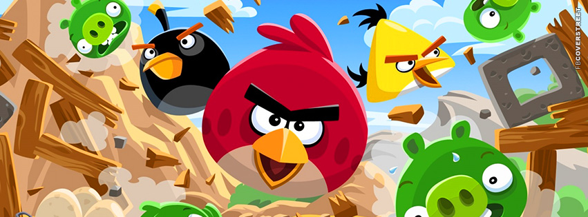 Angry Birds New Facebook Cover