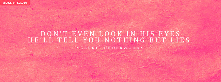 Carrie Underwood Cowboy Casanova Lyrics Facebook cover