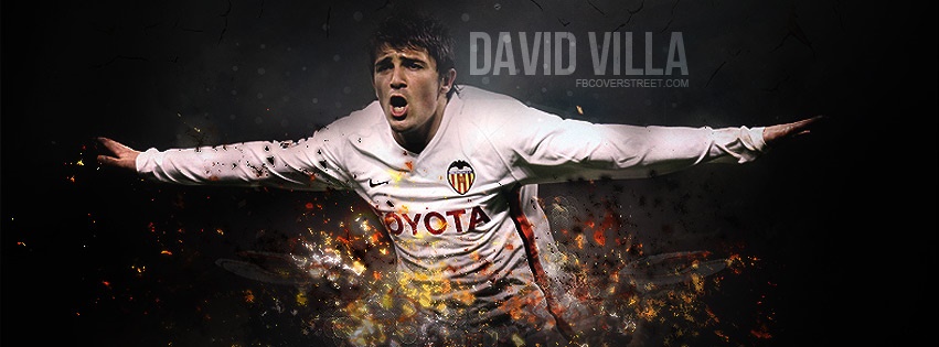 David Villa 3 Facebook cover