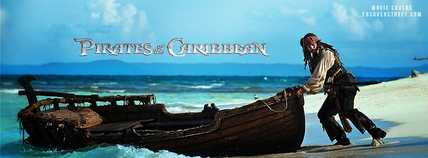 Priates of The Caribean Jack Sparrow Facebook Cover