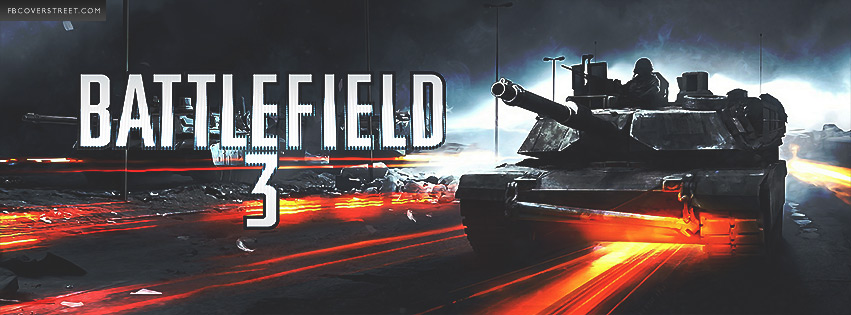 Battlefield 3 Cover Facebook cover