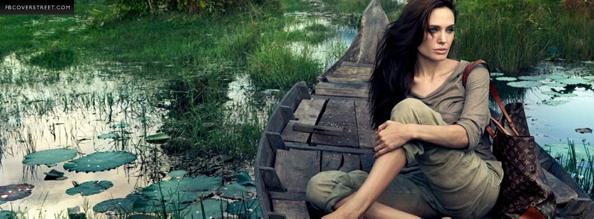 Angelina Jolie Photograph Facebook Cover