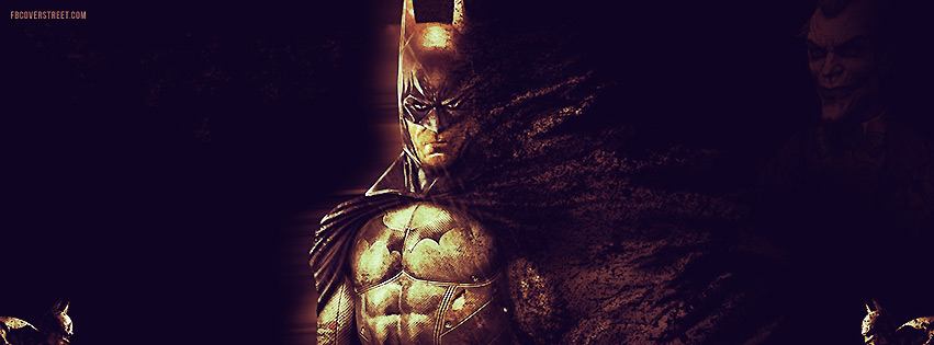 Batman Arkham Asylum Video Game Facebook cover