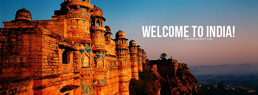 Welcome To India Facebook Cover