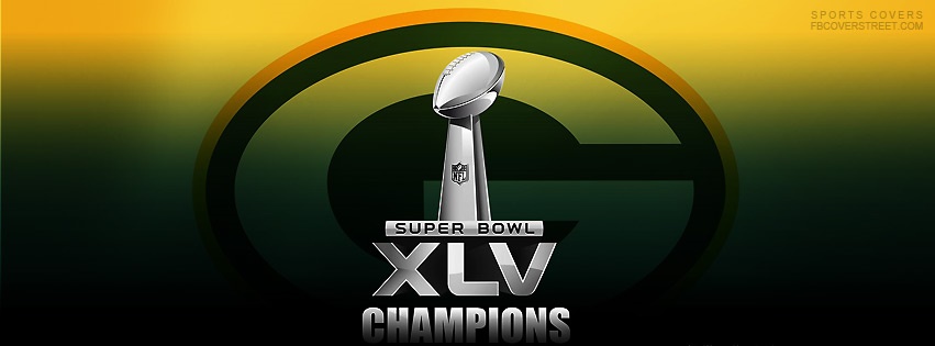 Green Bay Packers Super Bowl Champions Facebook cover