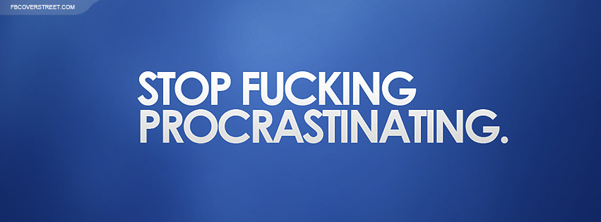 Facebook Stop Procrastinating Facebook cover