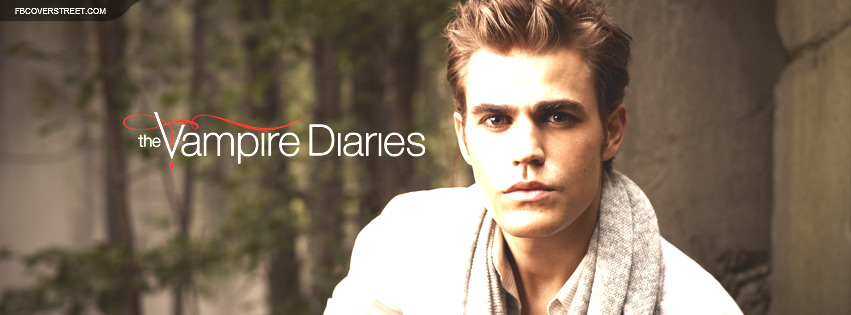 The Vampire Diaries Stefan Facebook cover