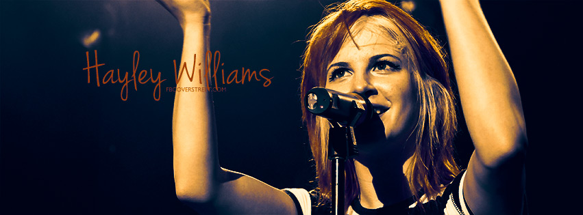 Hayley Williams Concert Facebook Cover