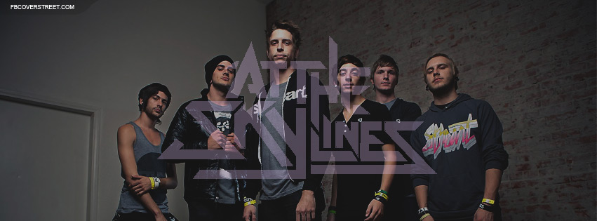 At The Skylines Band Photo and Logo Facebook cover