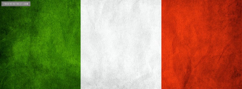 Italy Flag Facebook cover