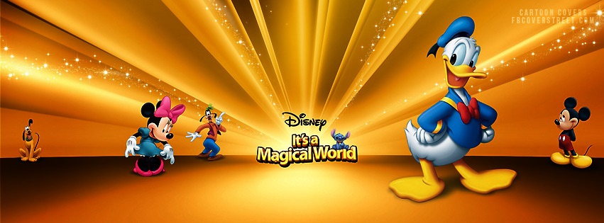 Disney Characters 1 Facebook cover