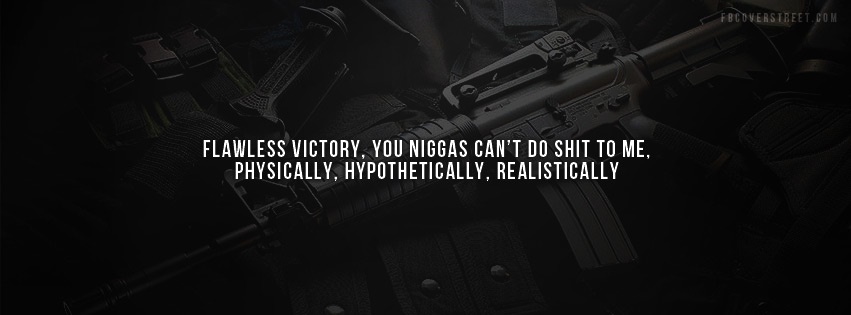 Flawless Victory Facebook cover