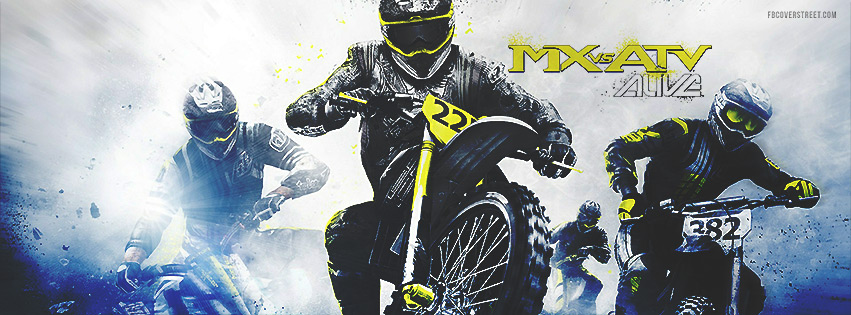 MX vs ATV Alive Facebook cover