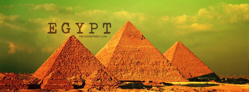 Egypt Great Pyramids Facebook cover