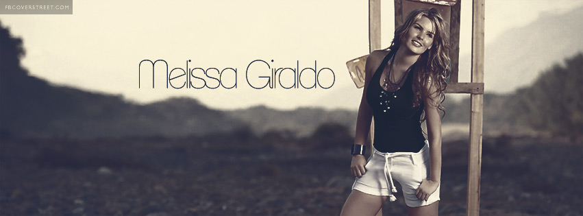 Melissa Giraldo Sexy Facebook cover