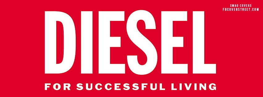 Diesel Logo Facebook cover