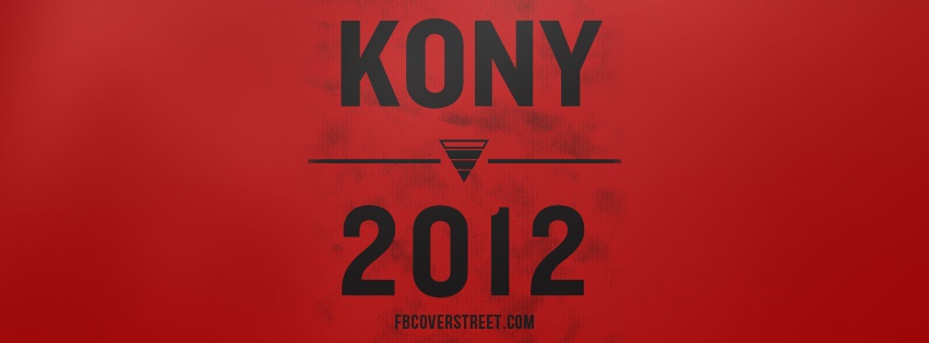 Kony 2012 Facebook cover