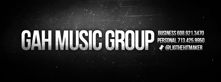 GAH Music Group Black & White Facebook cover