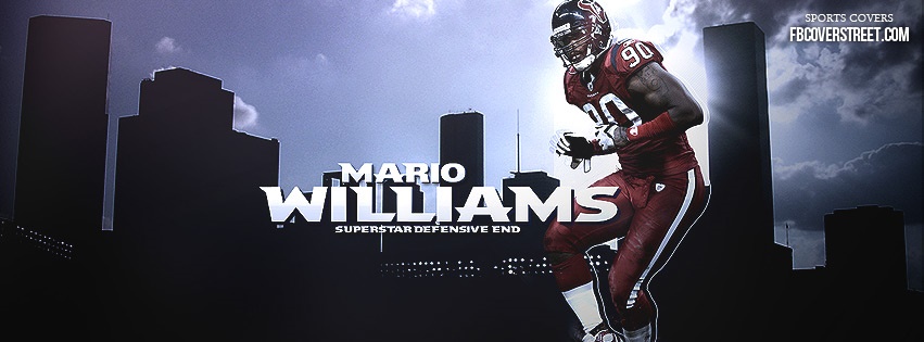 Mario Williams Houston Texans 1 Facebook cover