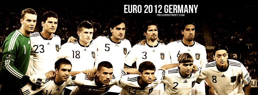Euro 2012 Germany Facebook cover