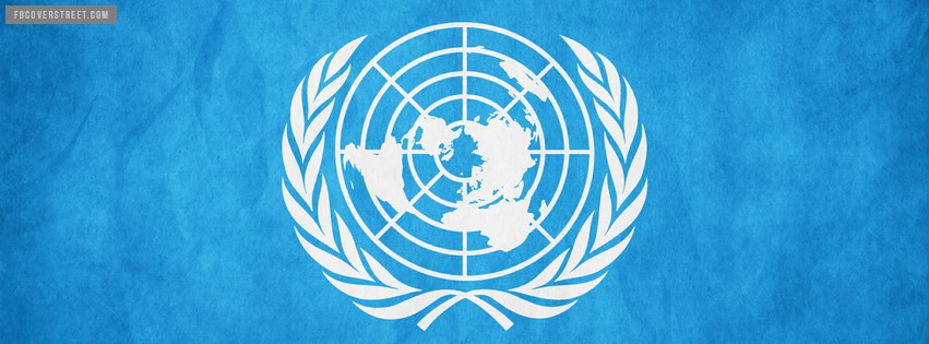 United Nations Flag Facebook cover