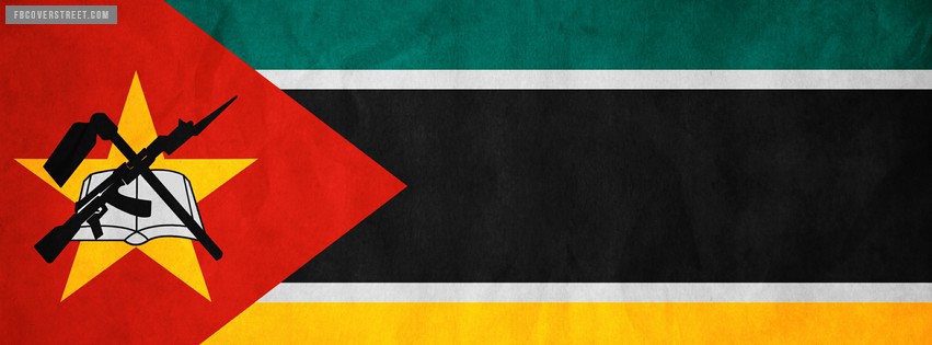 Mozambique Flag Facebook cover