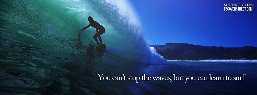 Can't Stop The Waves 1 Facebook cover