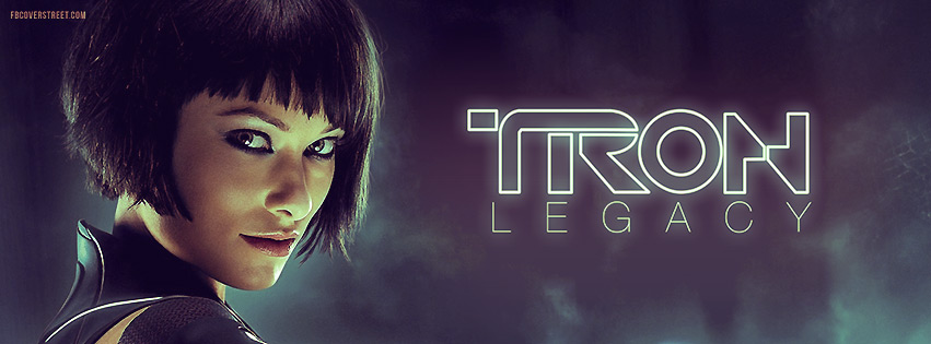 Tron Legacy Quorra Facebook cover
