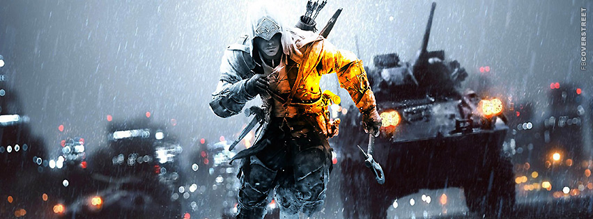 Battlefield Assassins Creed  Facebook Cover