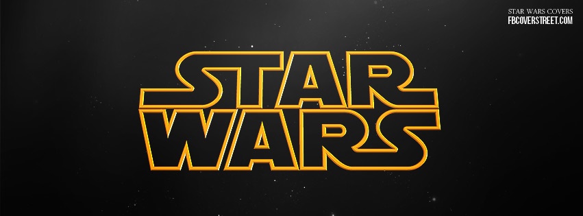 Star Wars Logo 3 Facebook Cover
