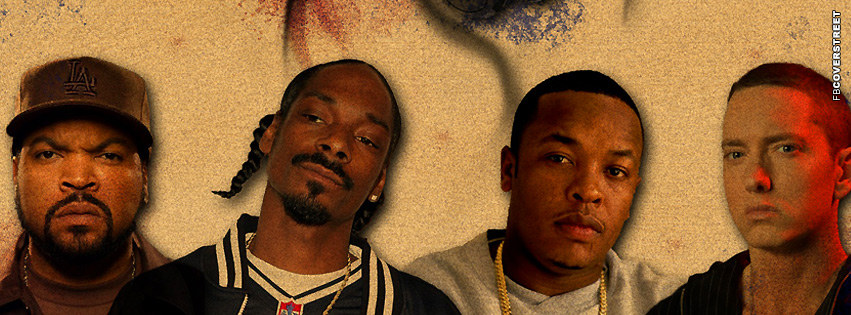 Dr Dre Snoop Dogg Eminem and Ice Cube  Facebook Cover