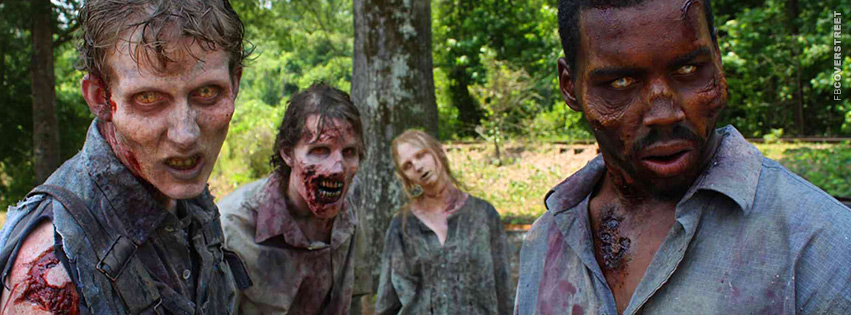 The Walking Dead TV Show Walkers Photo  Facebook Cover
