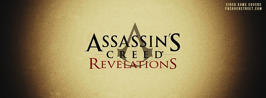 Assassins Creed Revelations Logo Facebook Cover