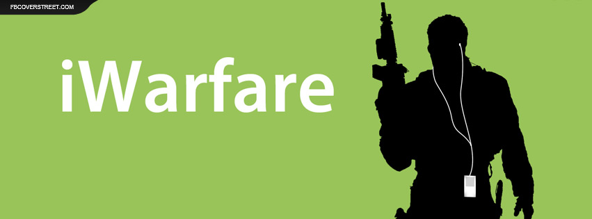 iWarfare Modern Warfare Apple Spoof  Facebook cover