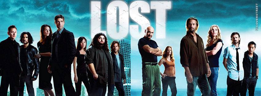 Lost Main Cast Photo Art Facebook Cover