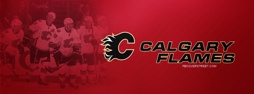 Calgary Flames Team Facebook cover