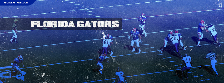 University of Florida Gators Action Photo Facebook cover