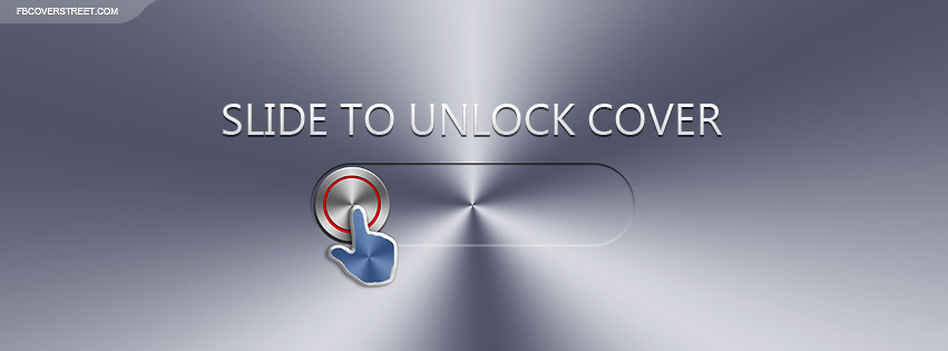 Slide To Unlock Facebook cover