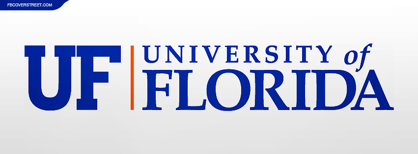 University of Florida Logo White Facebook cover
