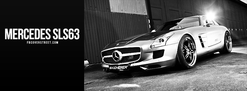Mercedes Benz SLS63 Facebook Cover