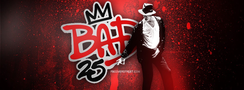 Michael Jackson Bad 25 2 Facebook cover
